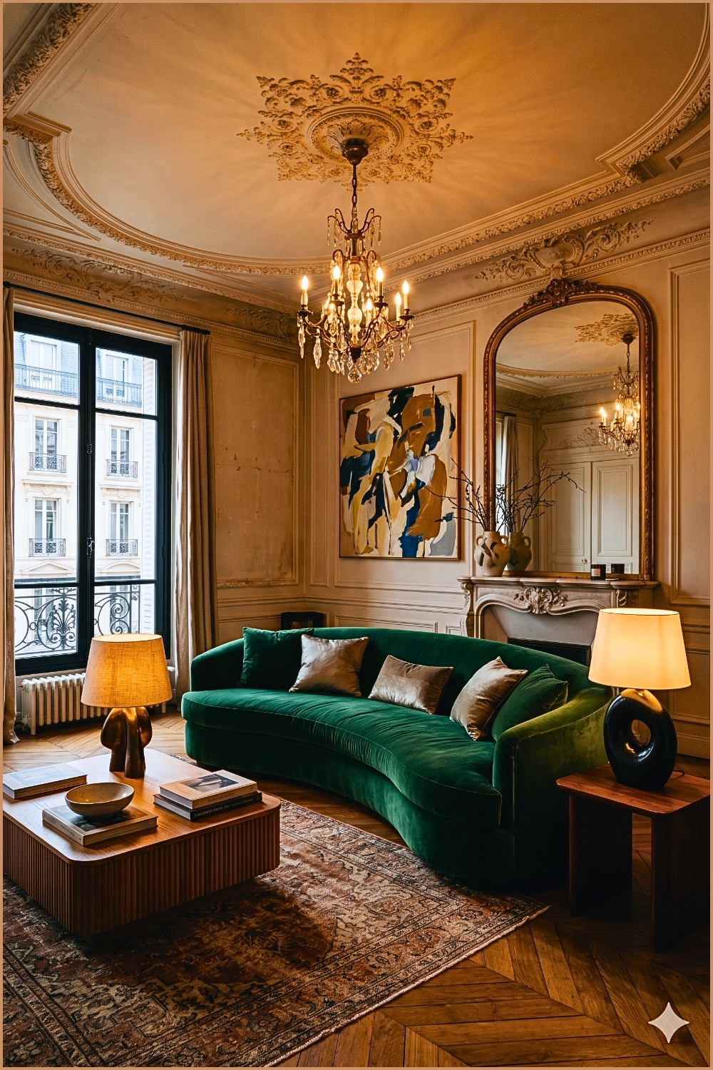 Elegant Parisian Apartment Interior