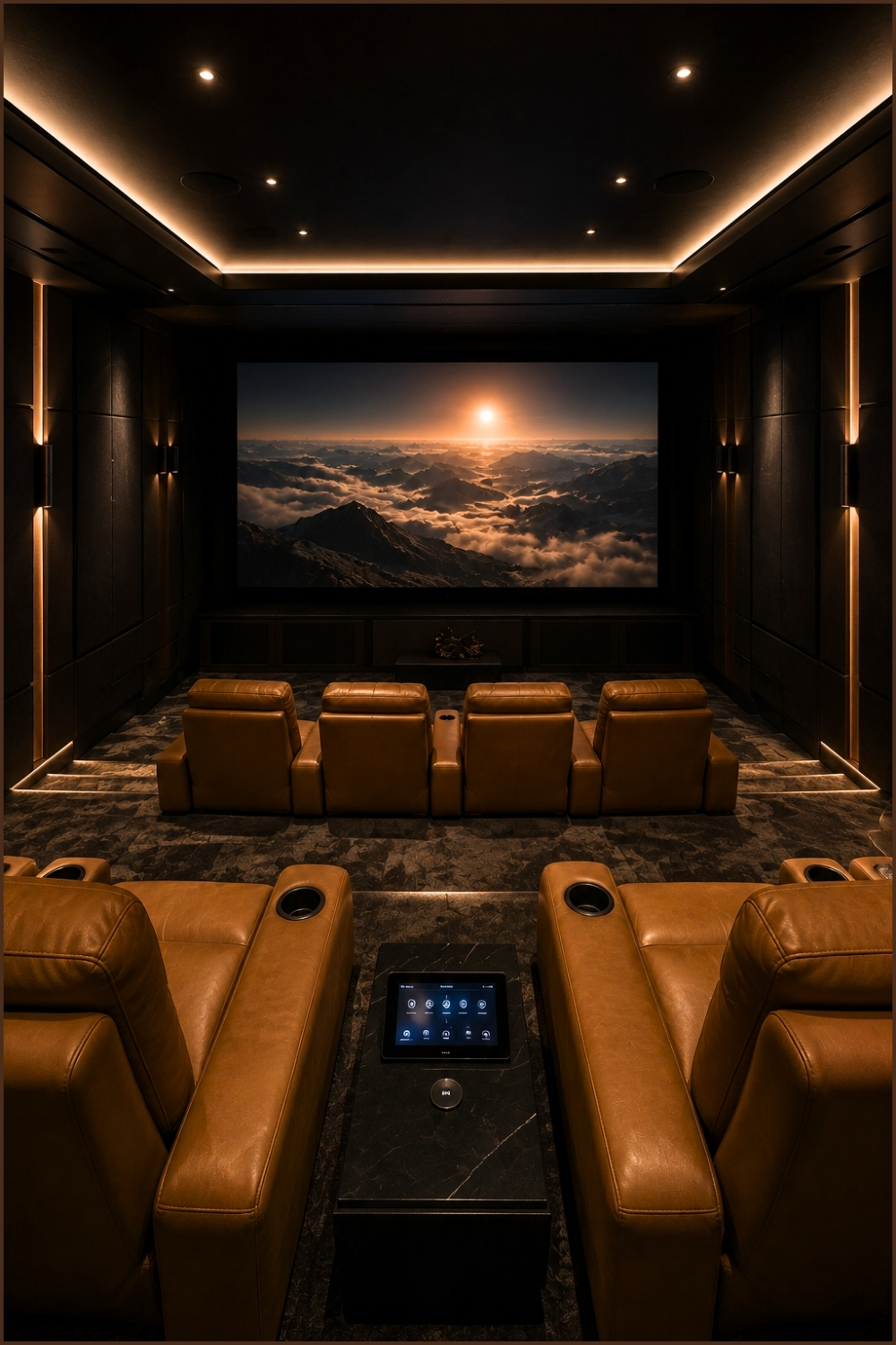 Elevated Platform Seating Theater