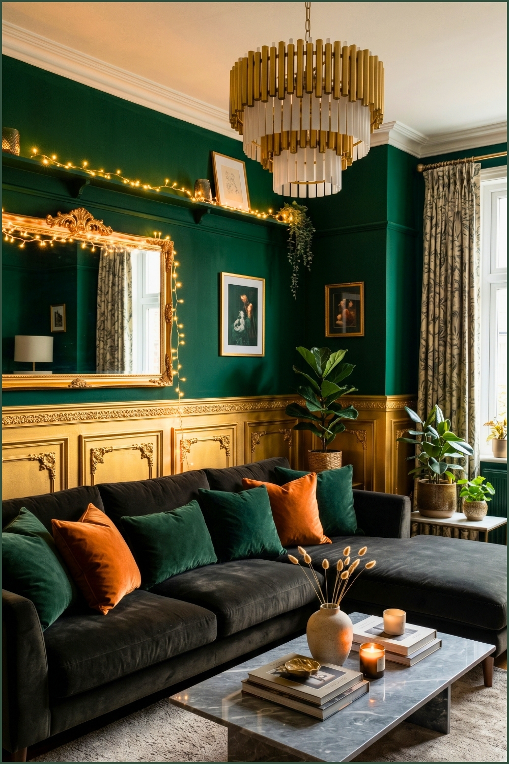Emerald Opulence Lounge