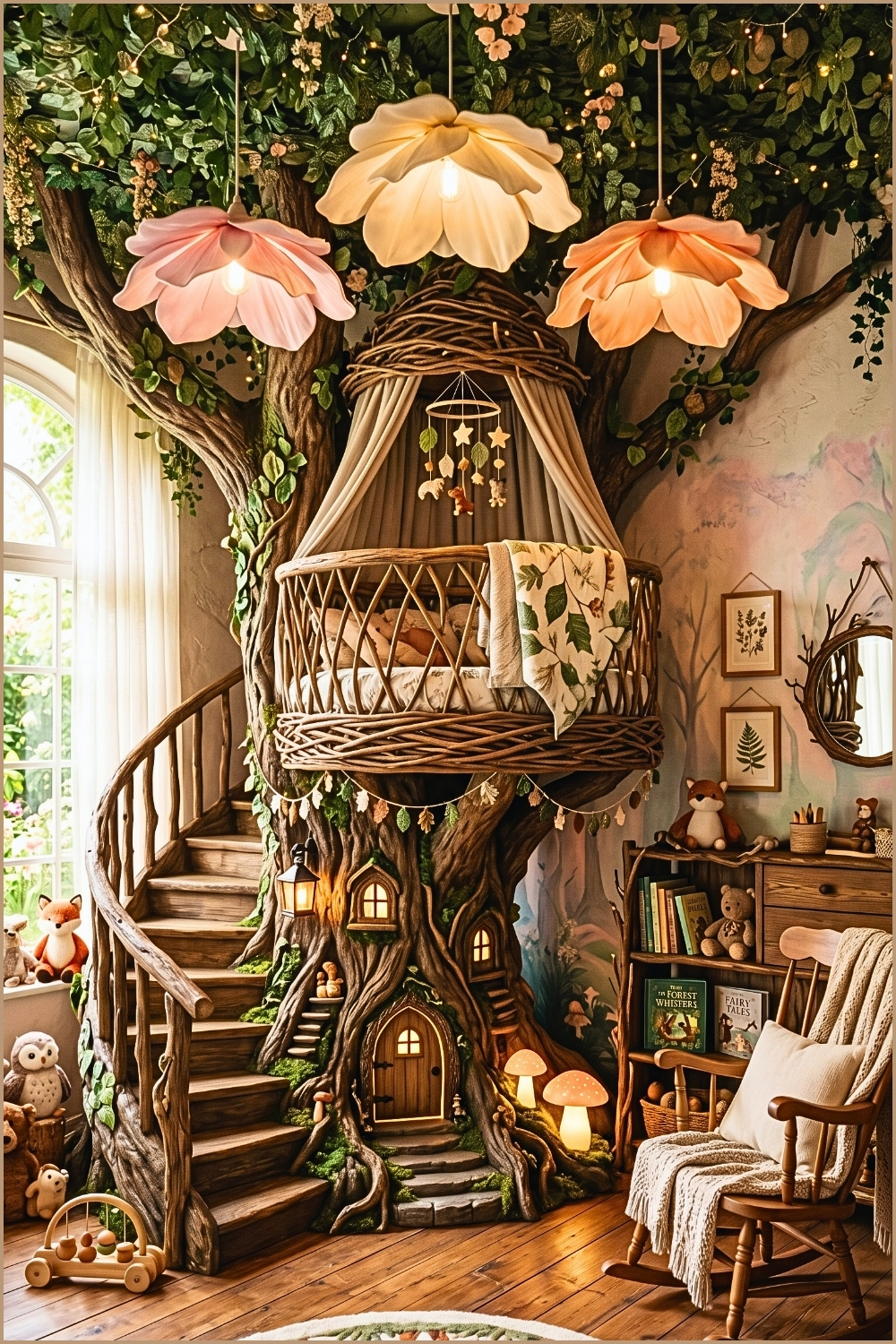 Enchanted Fairy Treehouse Nursery
