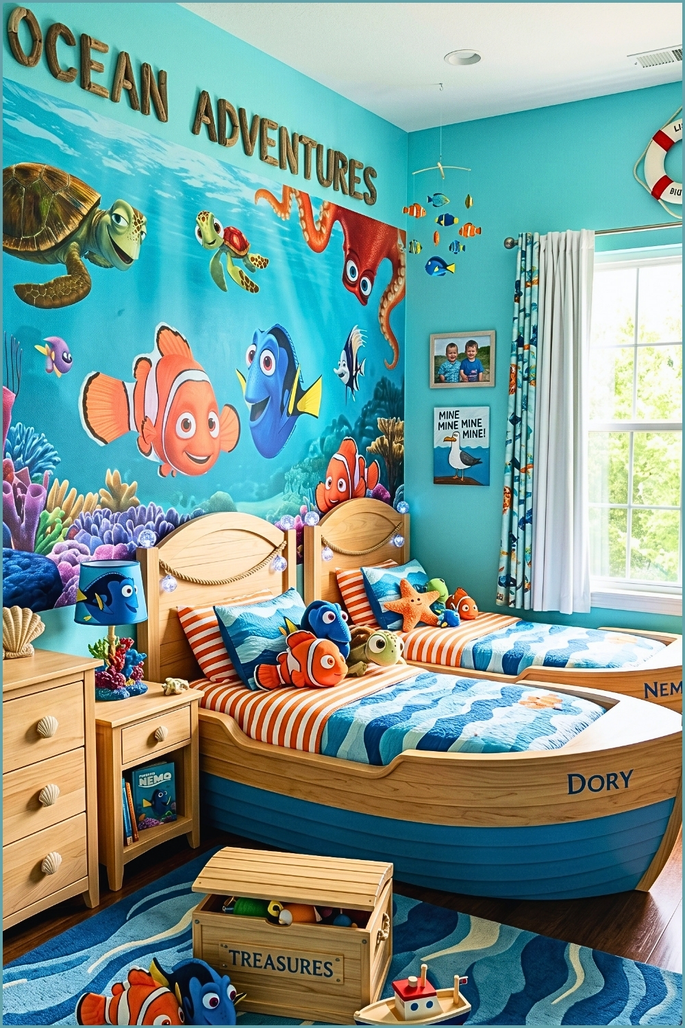 Finding Nemo Ocean Adventure Bedroom