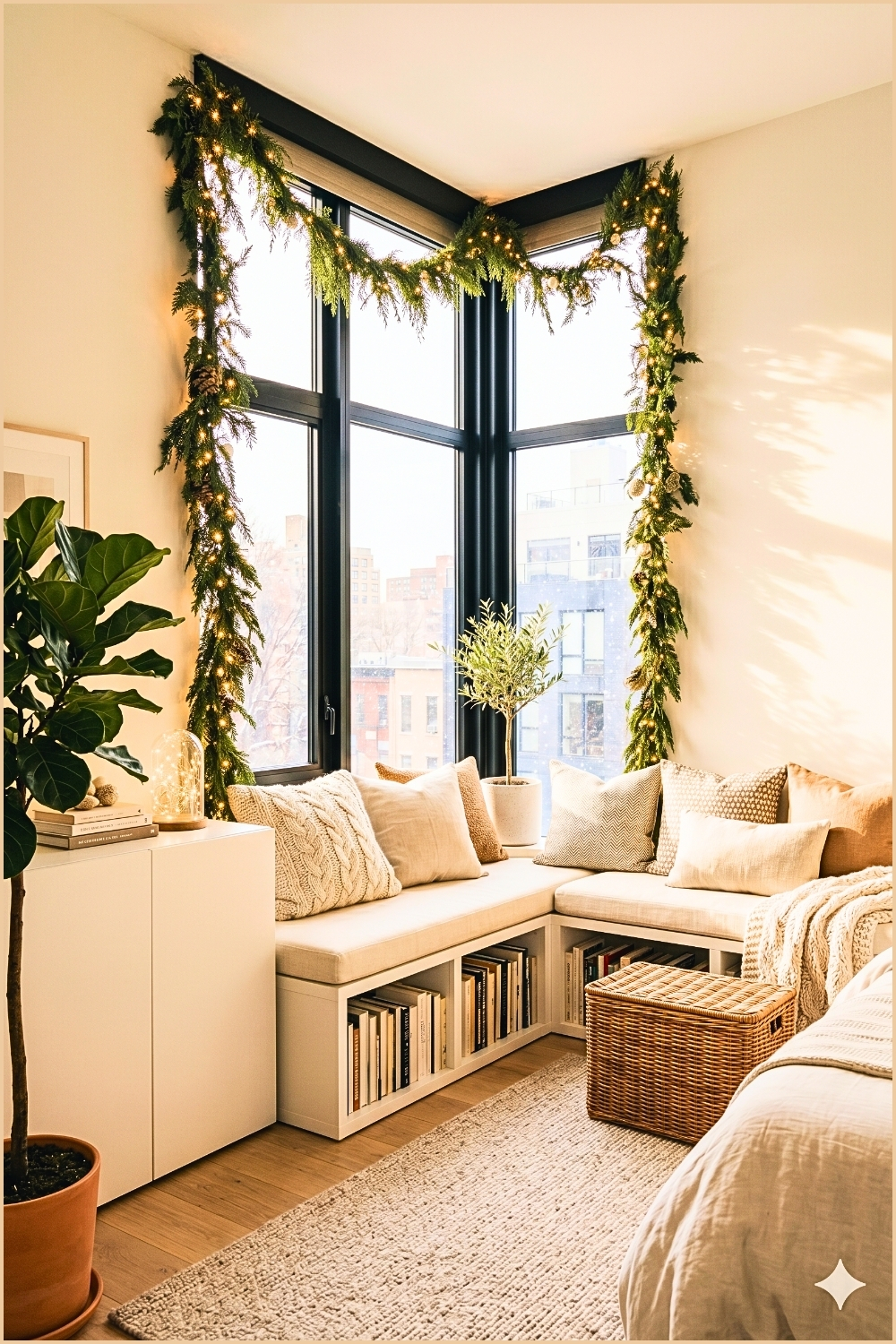 Functional Window Seats with Storage