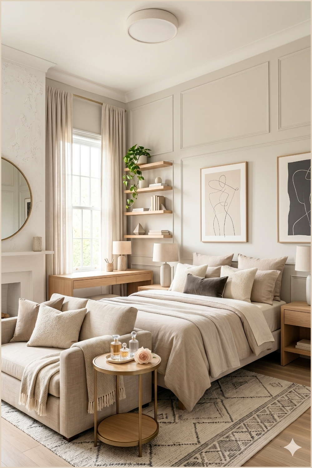 Guest Bedroom and Home Office Combo