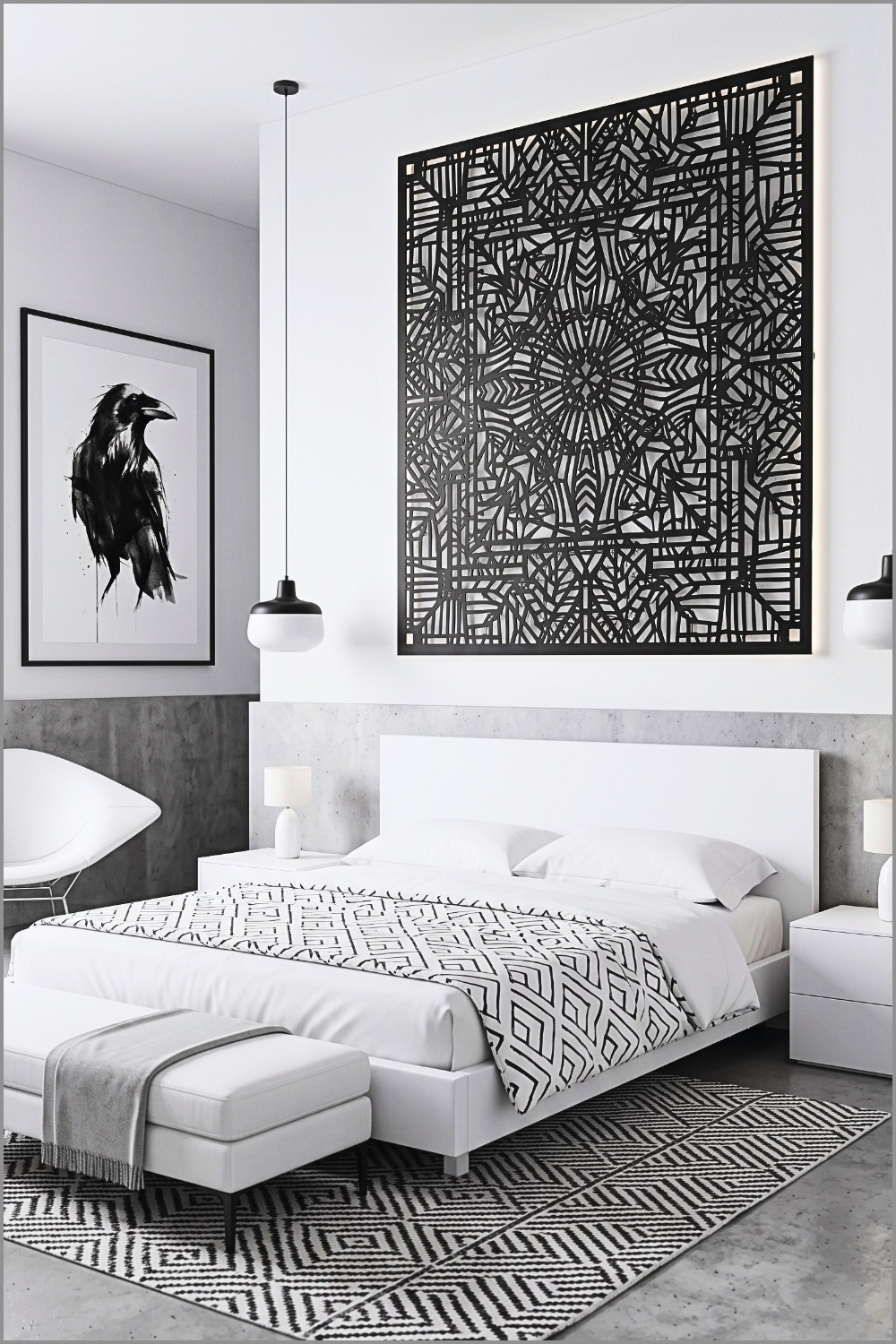 Laser-Cut Modernist Space
