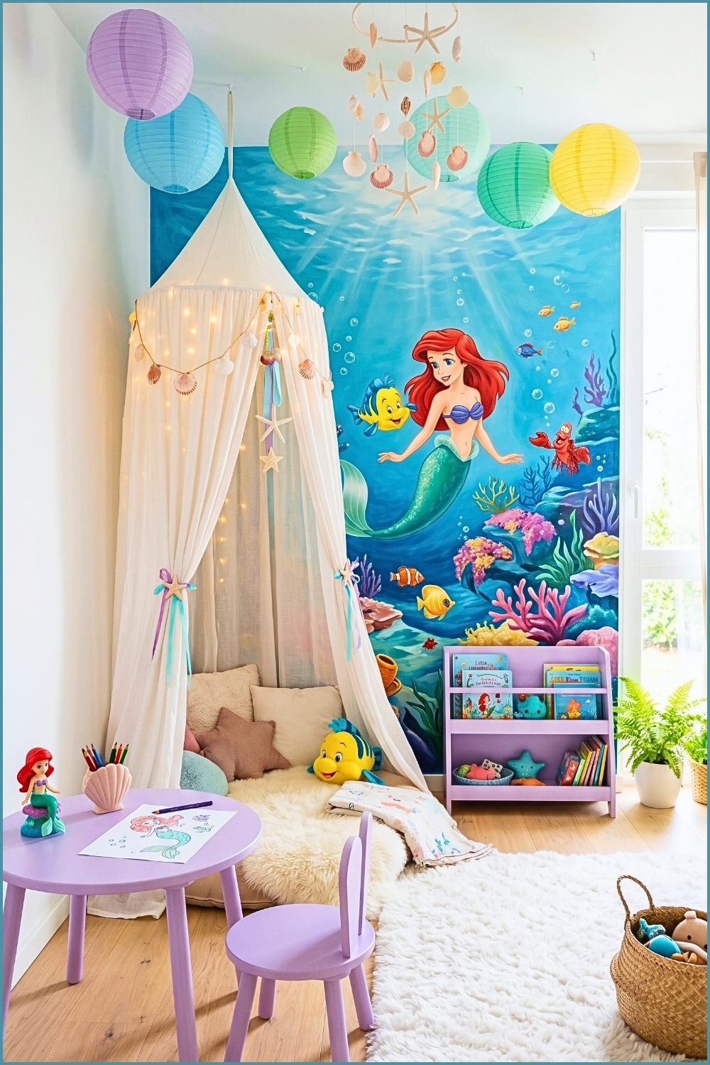 Little Mermaid Playroom