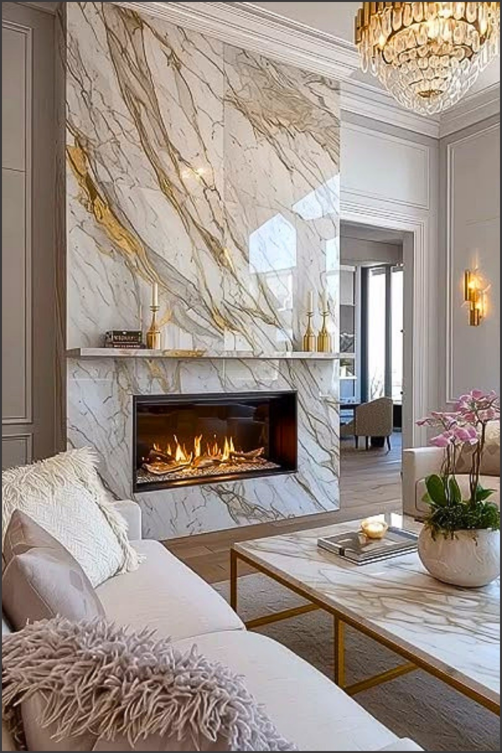 Luxurious Marble Statement