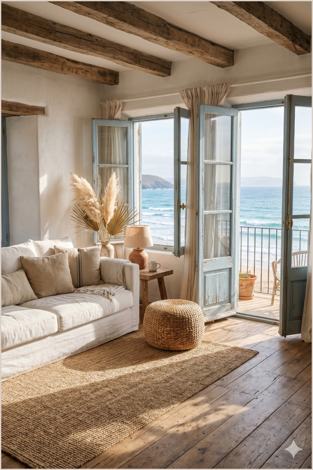 Minimal Coastal Window Lounge