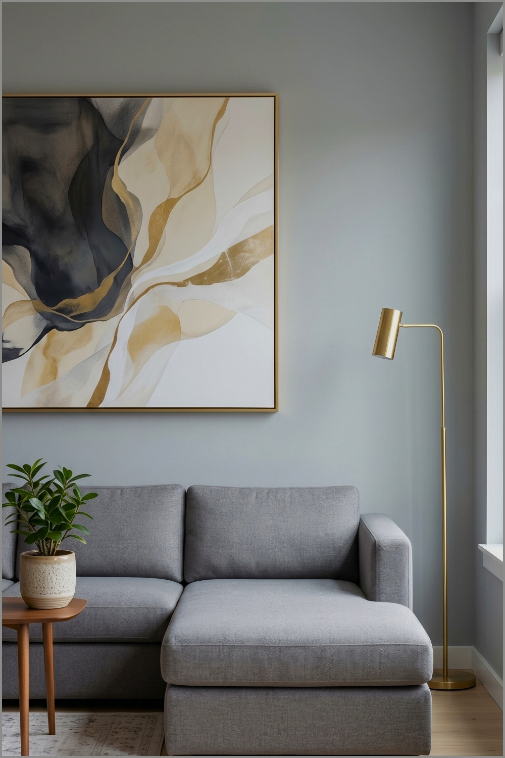 Minimalist Grey Nook