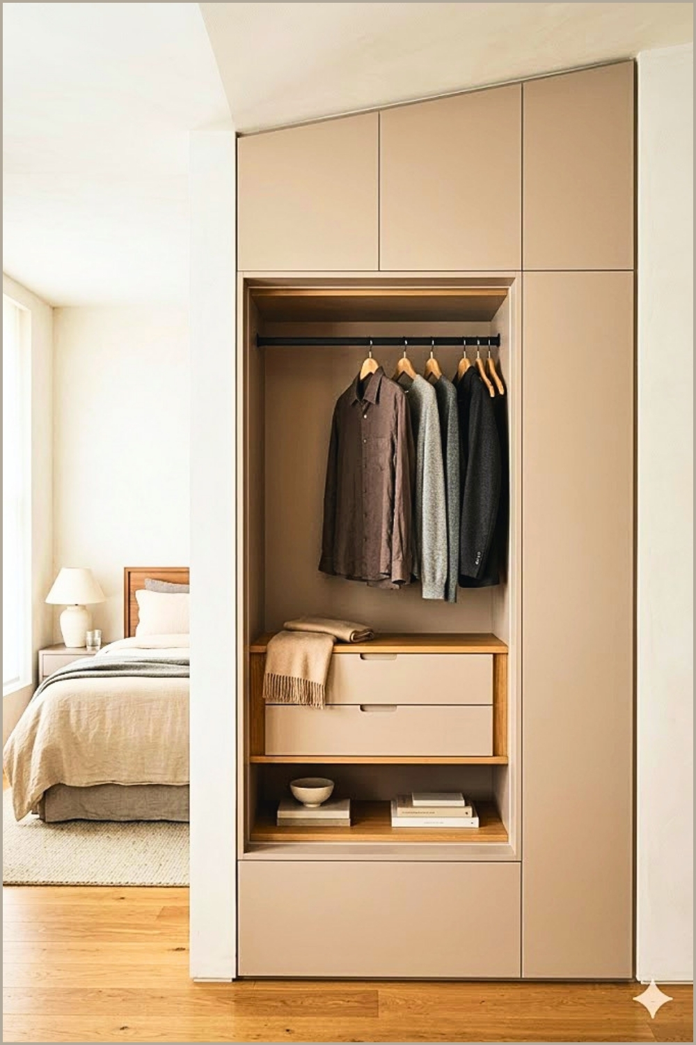 Minimalist Wardrobe Design Bedroom Ideas