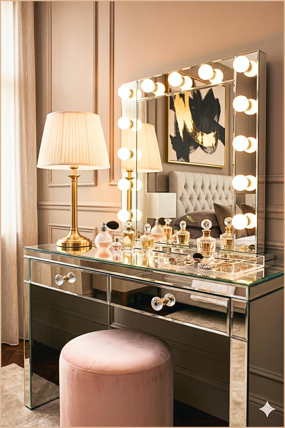 Mirrored Glamour Station