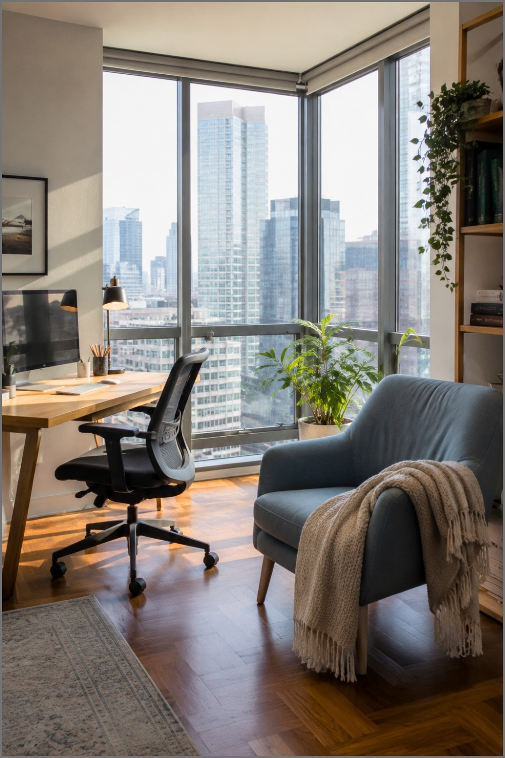 Modern Apartment Home Office