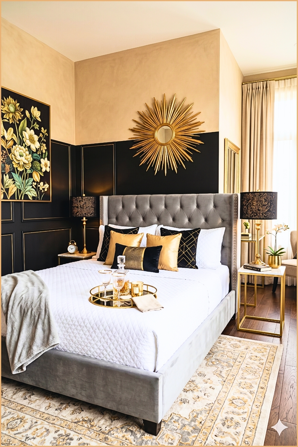 Modern Glam Bedroom