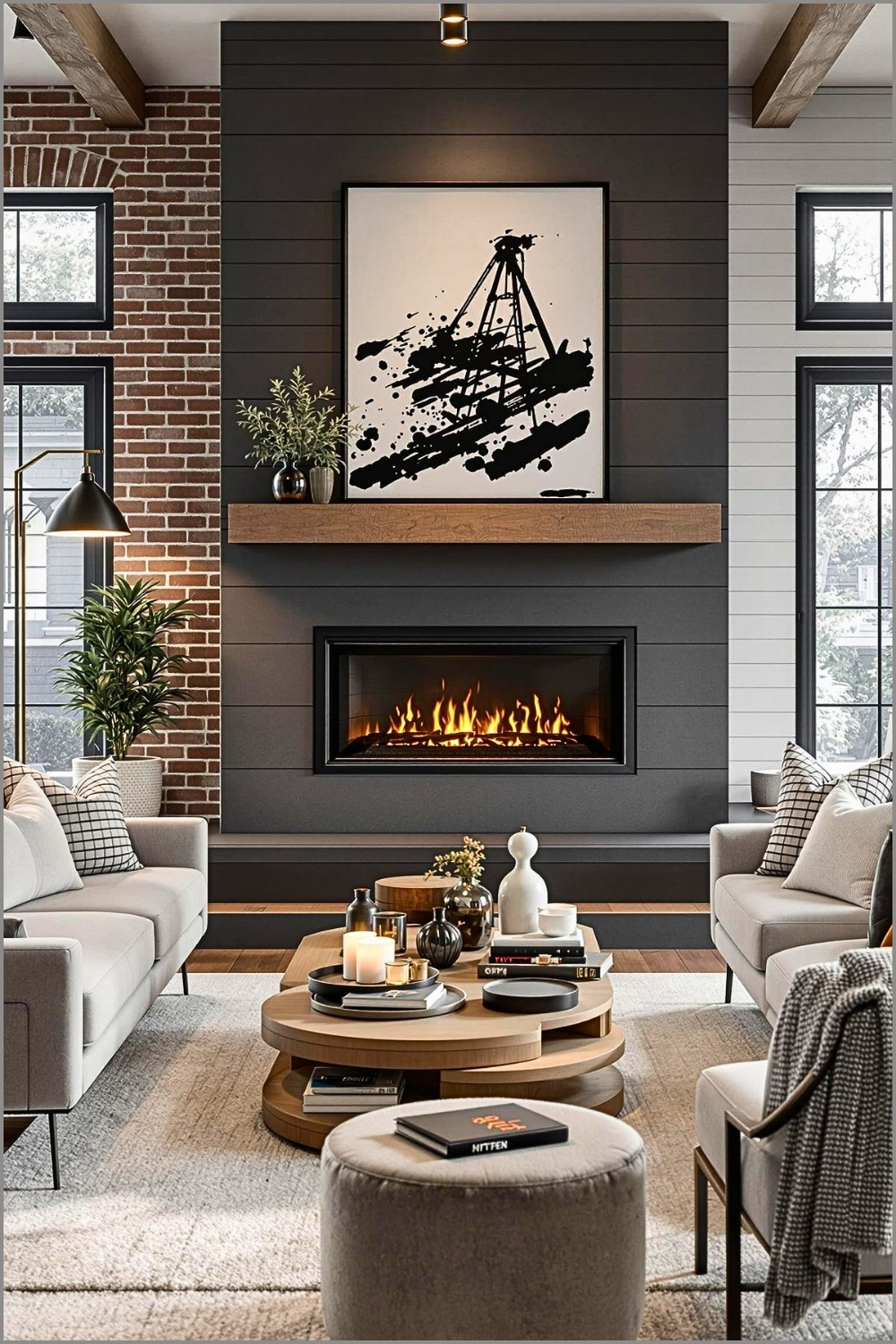Modern Hearth Sanctuary