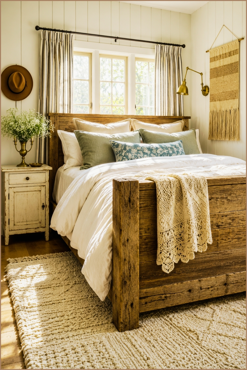 Modern Rustic Farmhouse Bedroom