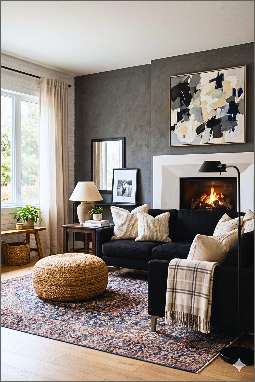 Monochrome Hearth & Texture