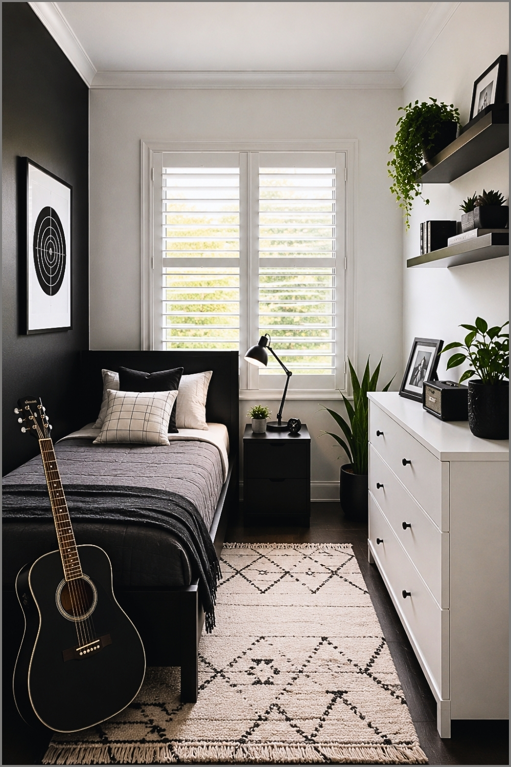 Monochrome Musician's Den