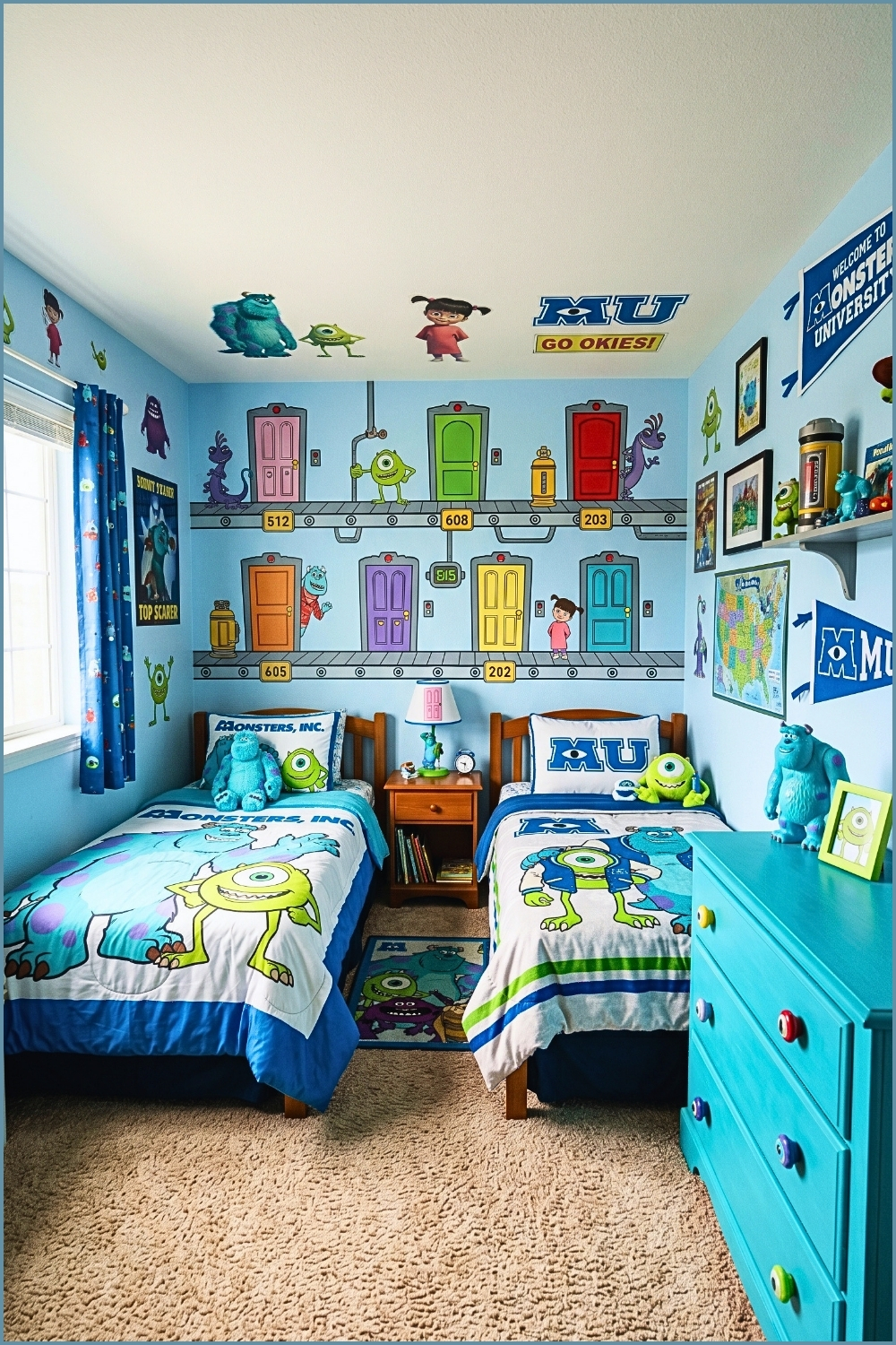 Monsters University Shared Bedroom
