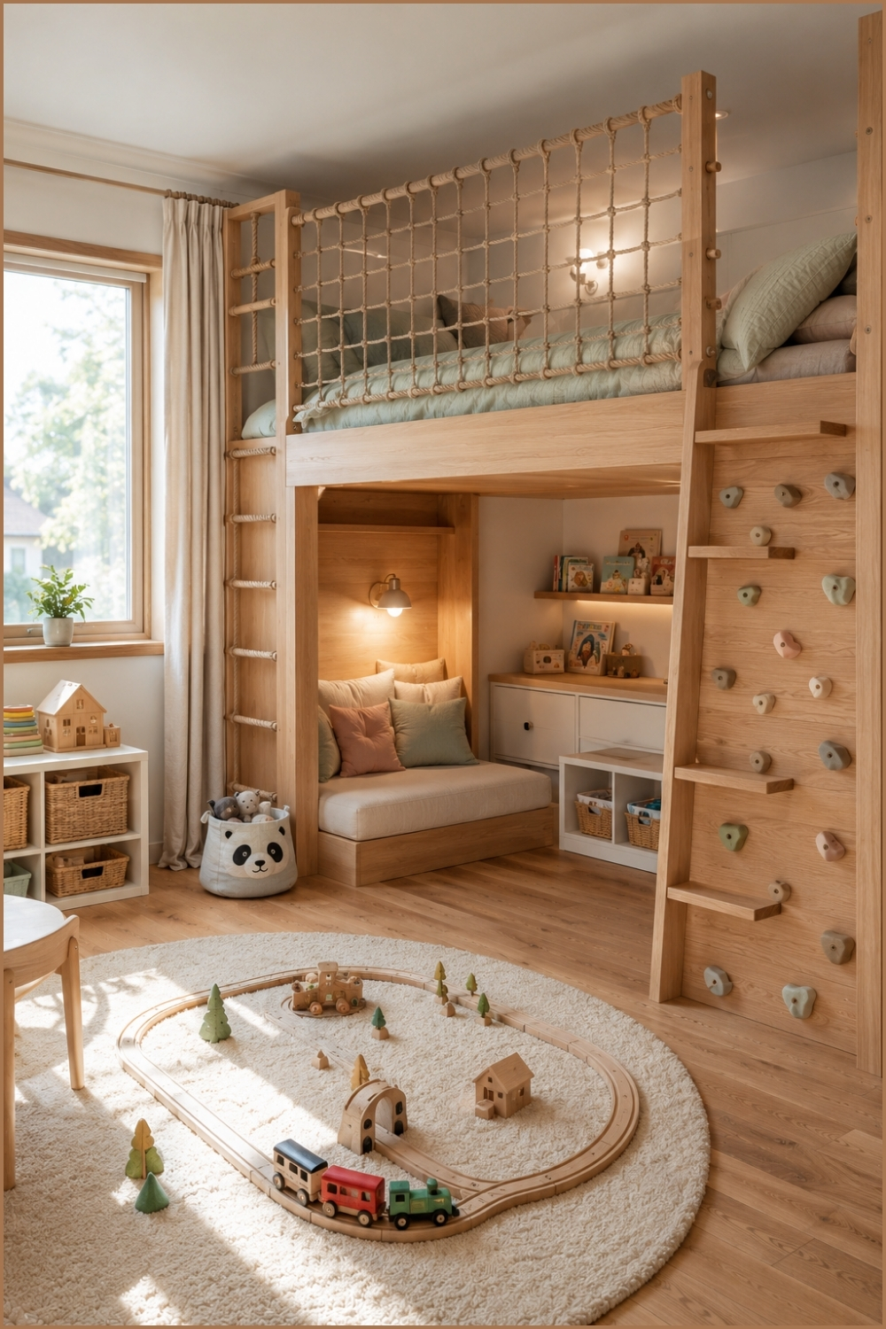 Montessori Loft Play Bedroom