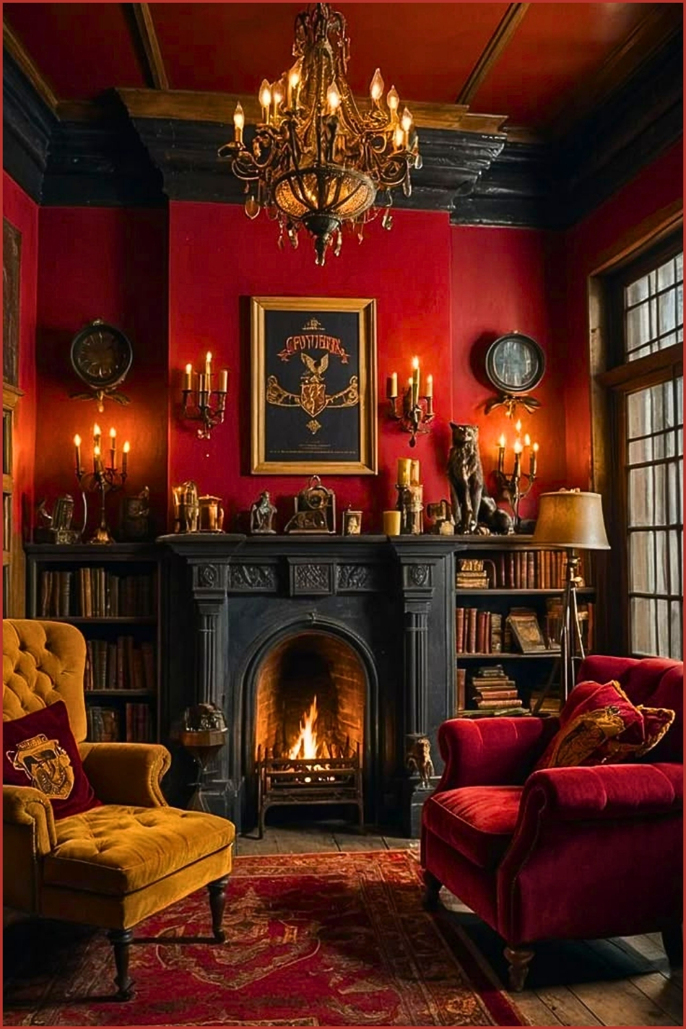 Moody Gothic Library