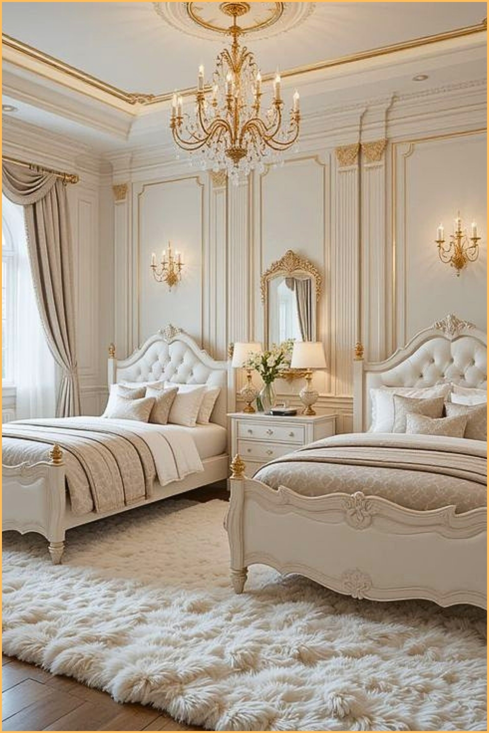 Neoclassical Luxury Bedroom