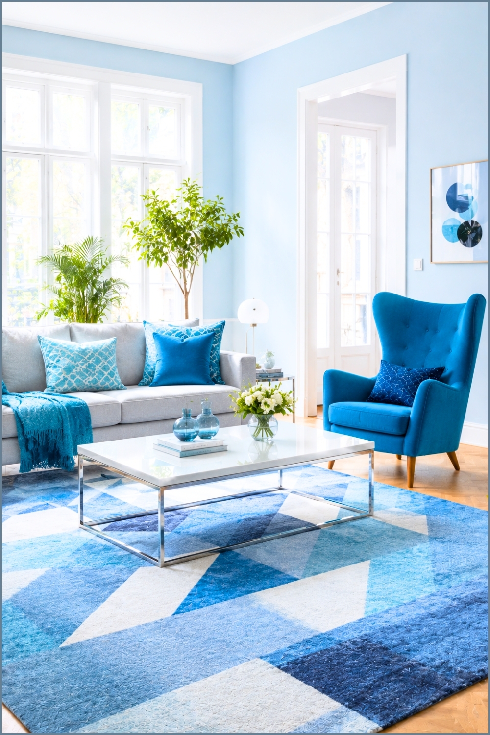 Nordic Blue and Gray Simplicity
