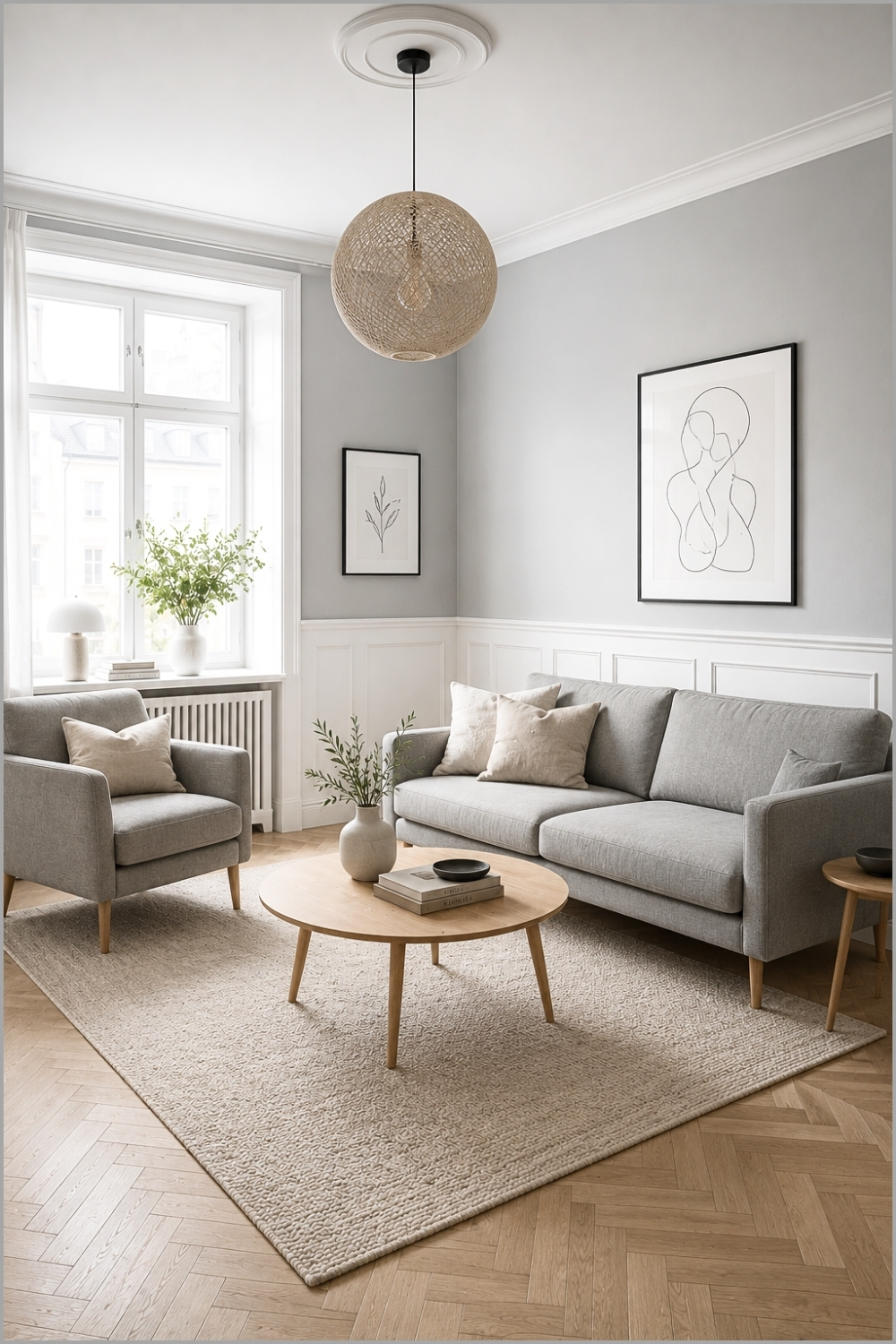 Nordic Minimalist Sanctuary