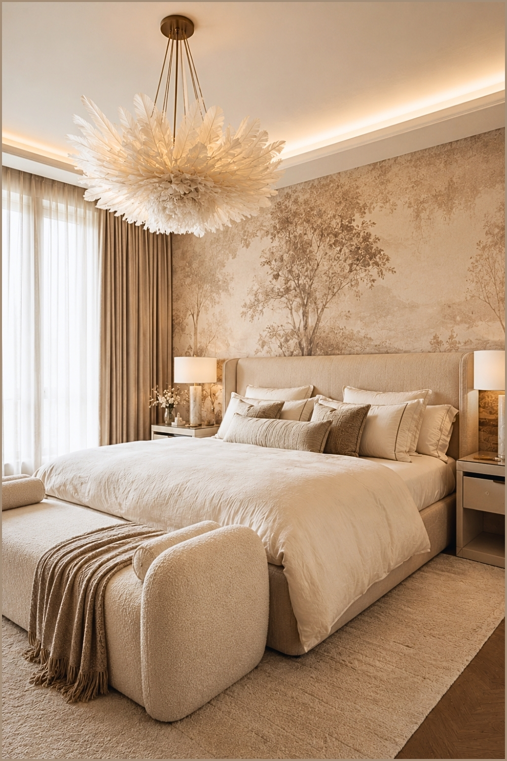 Organic Luxury Neutral Bedroom