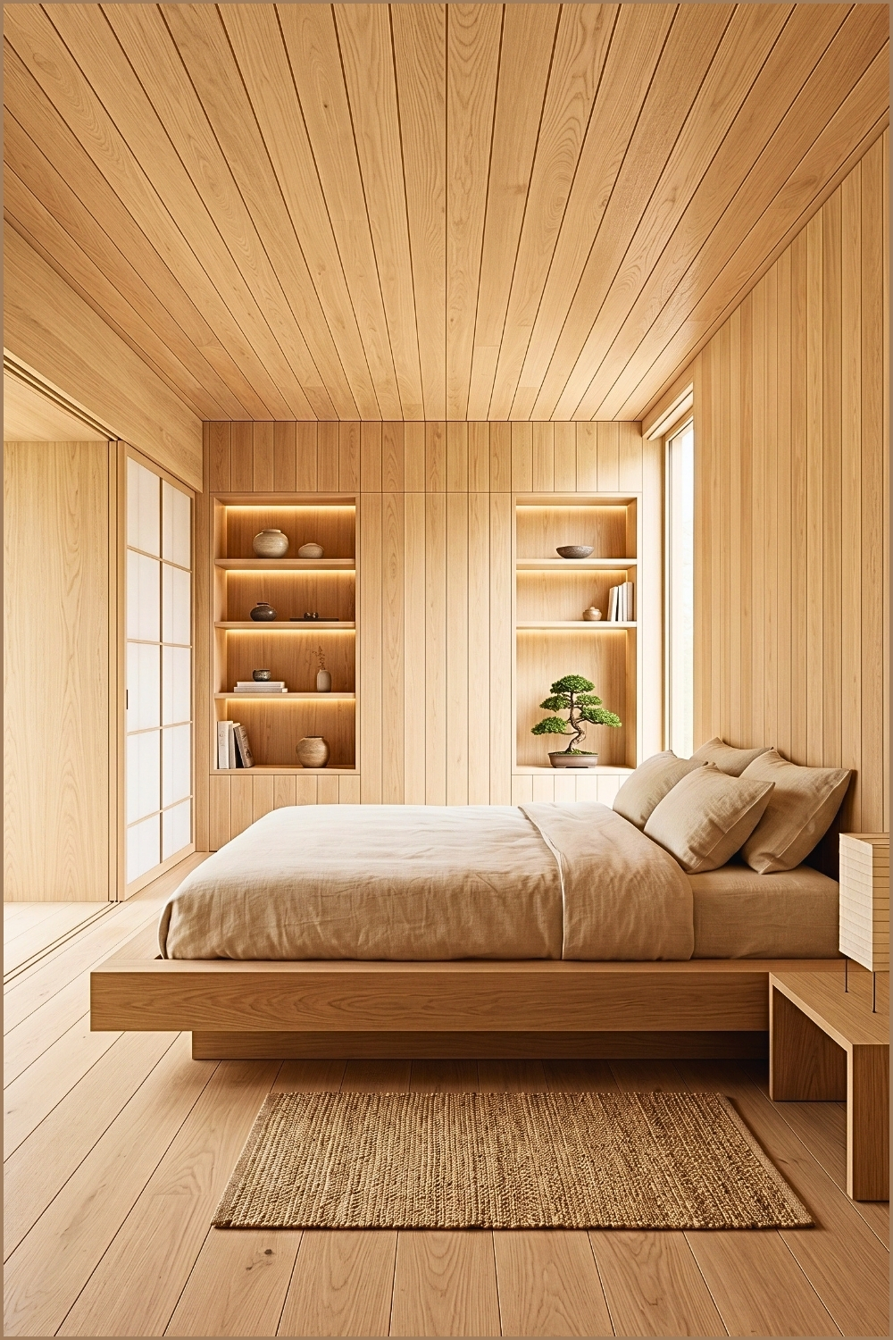 Pale Wood Architectural Loft