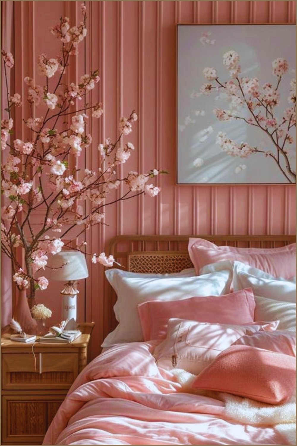 Pink bedroom 1