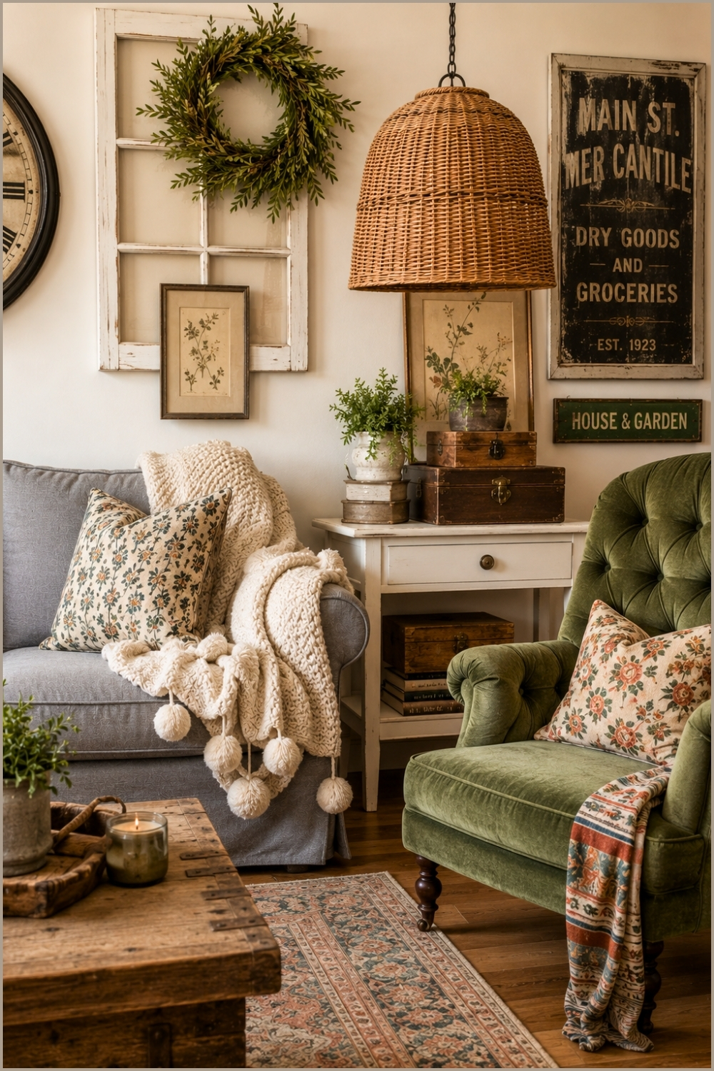 Playful Farmhouse Aesthetics
