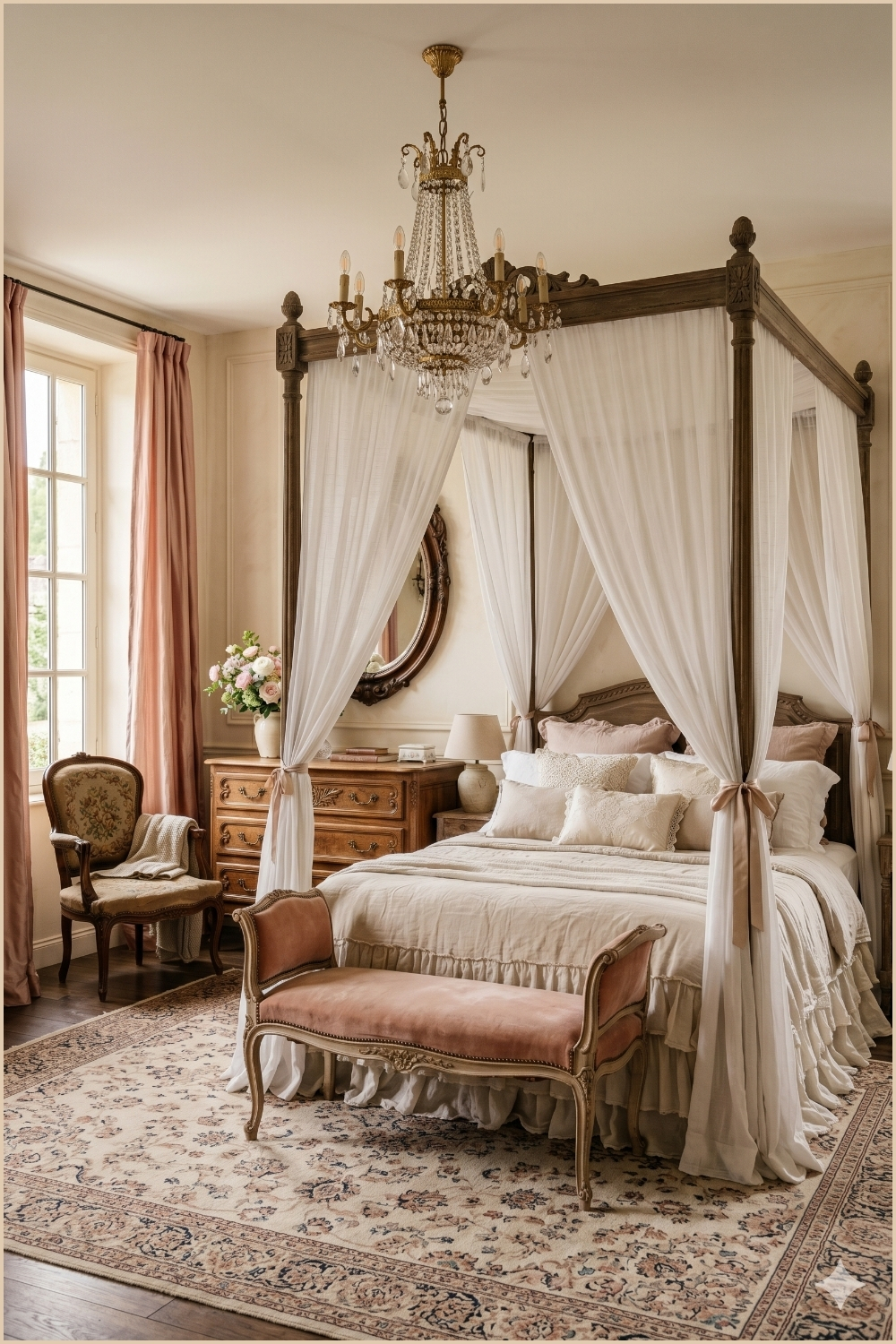 Romantic French Canopy Bedroom