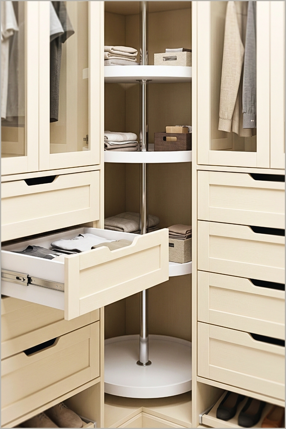 Rotating Corner Organizer