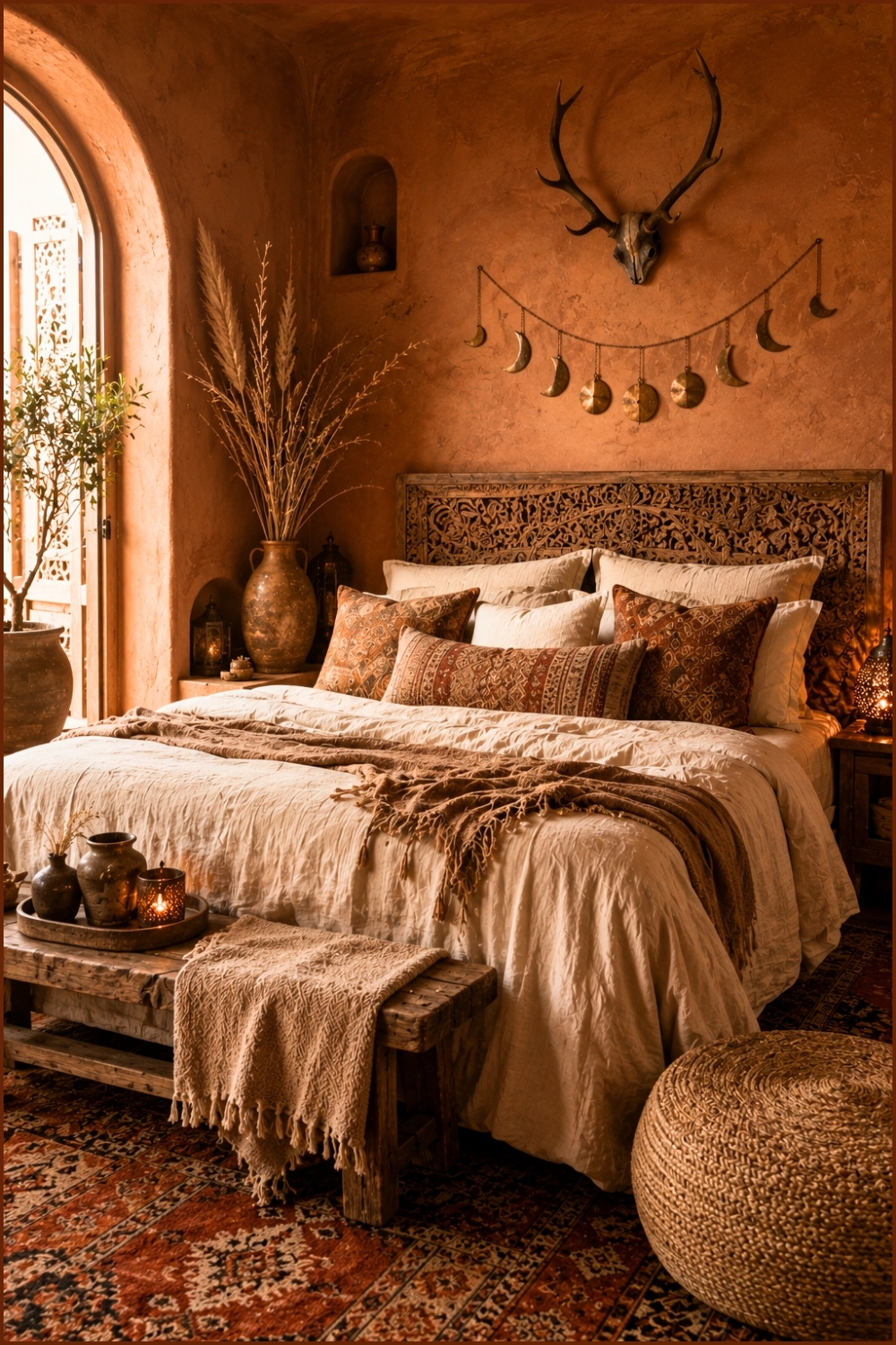 Rustic Desert Boho Bedroom