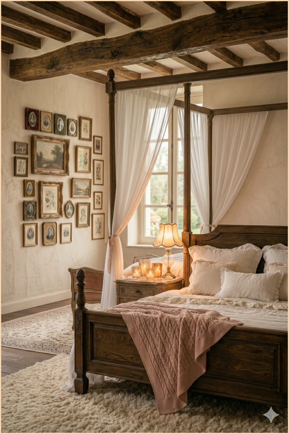 Rustic French Farmhouse Bedroom