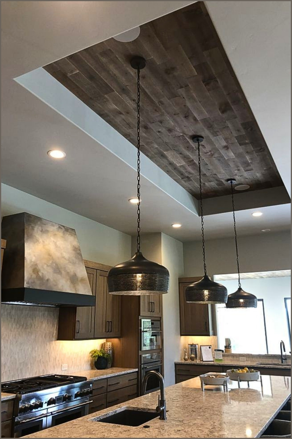 Rustic Inset Ceiling