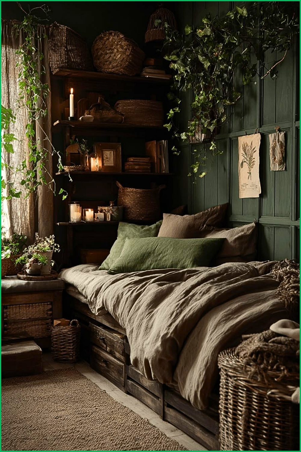 Rustic Ivy Enclave