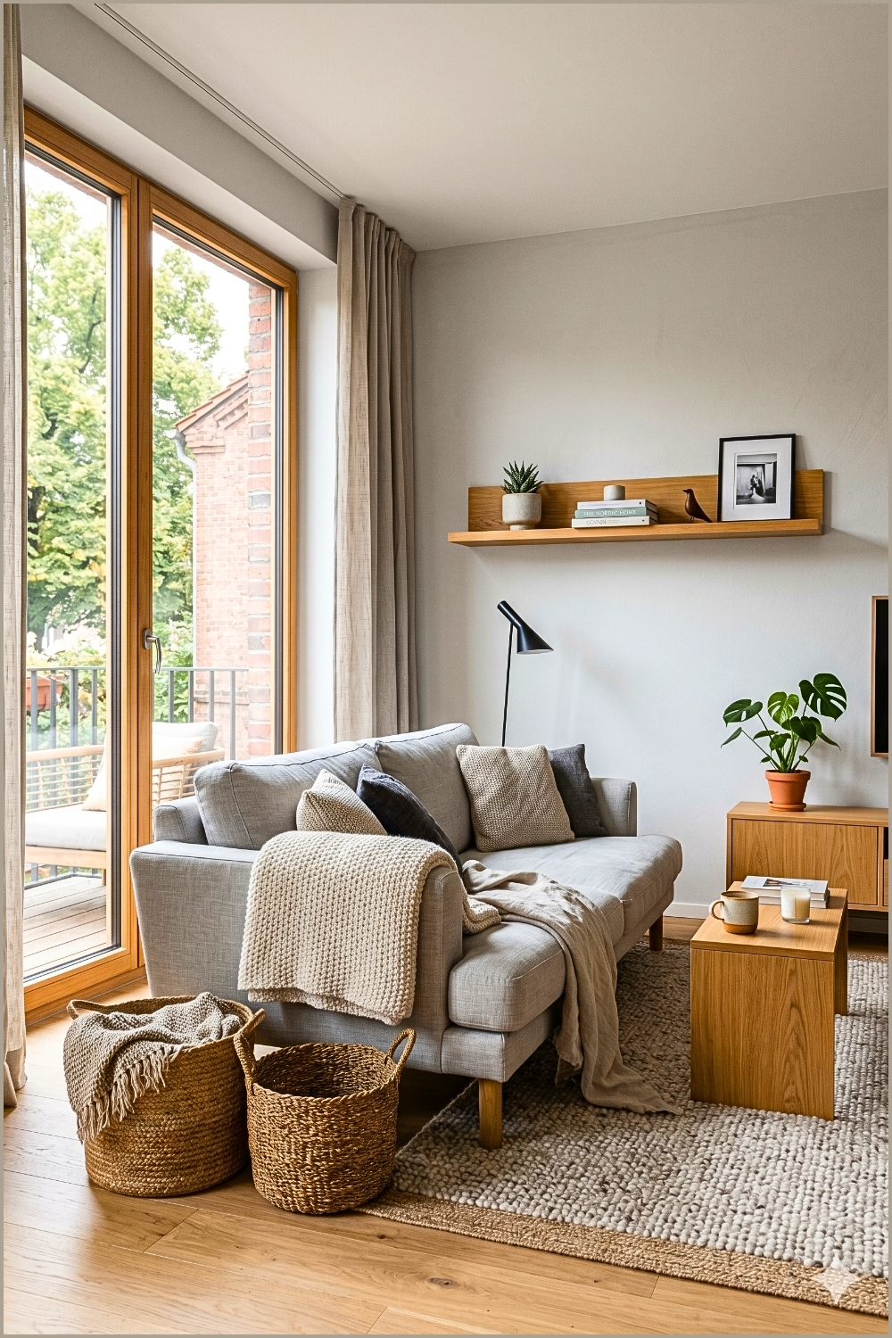 Scandinavian Soft Minimal Lounge