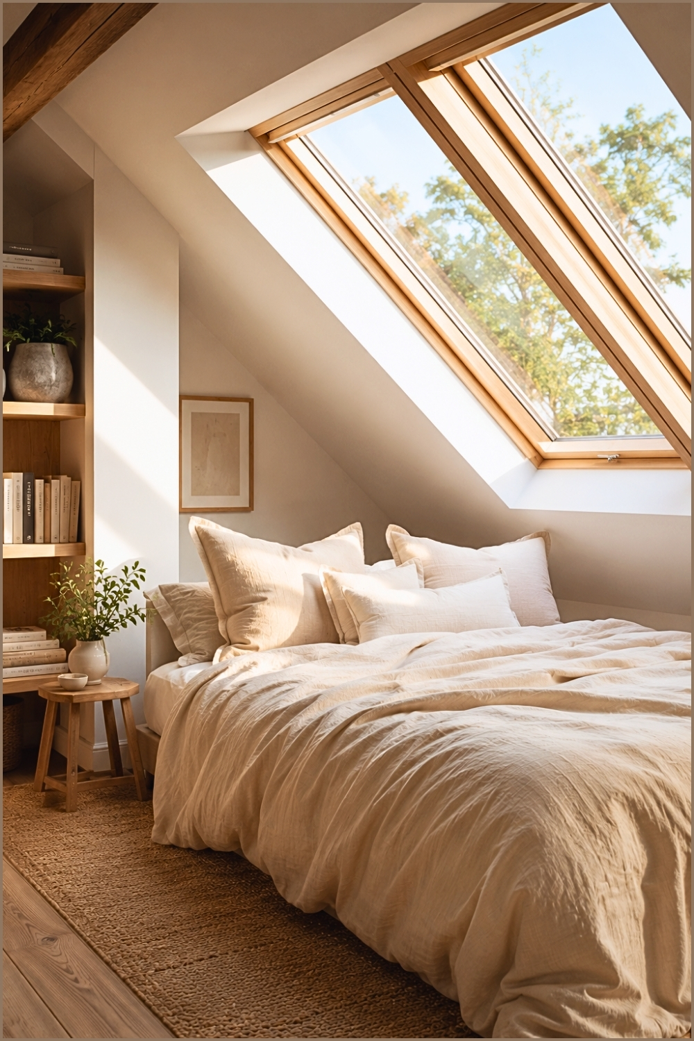 Skylight Attic Bedroom
