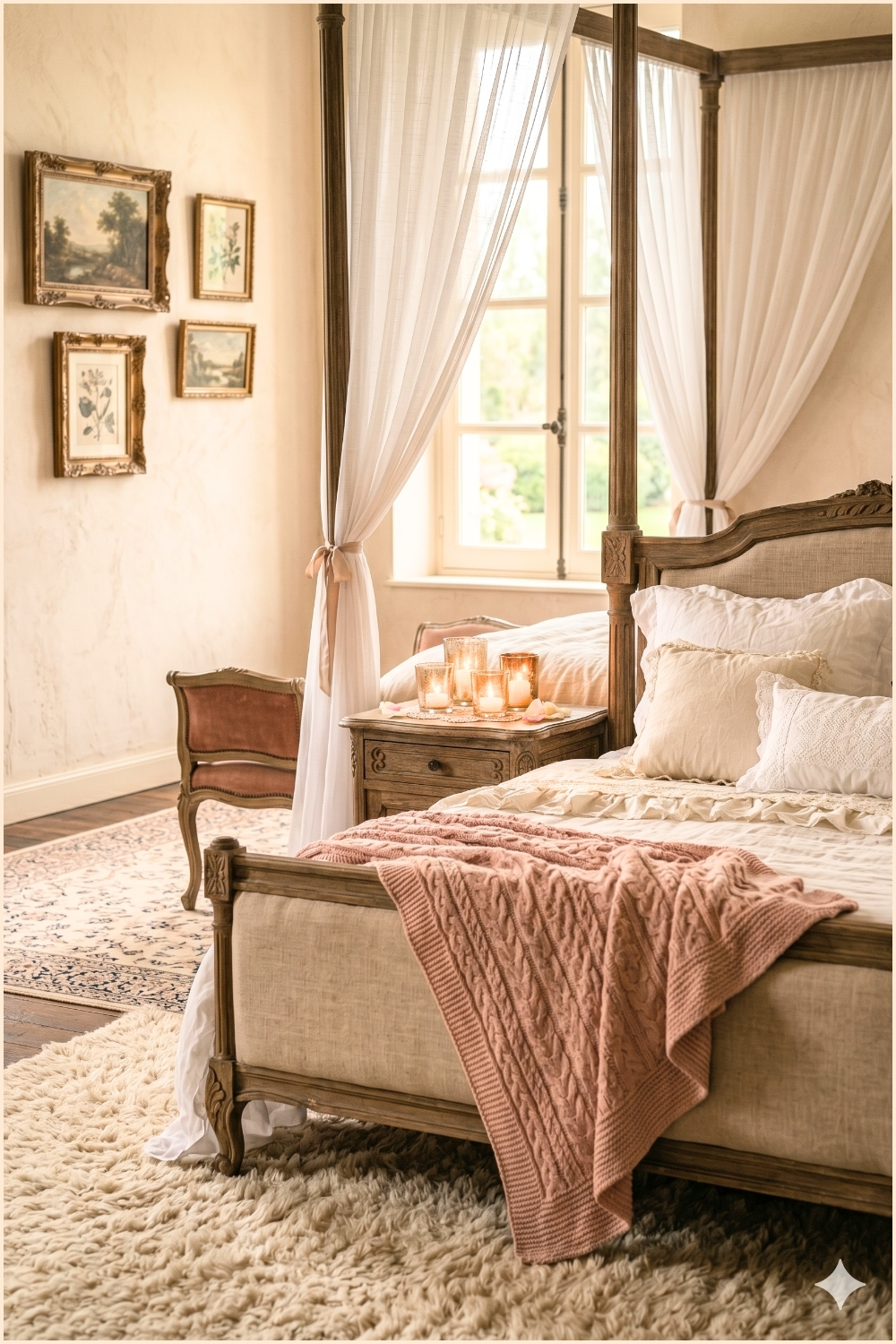 Soft French Country Bedroom (1)