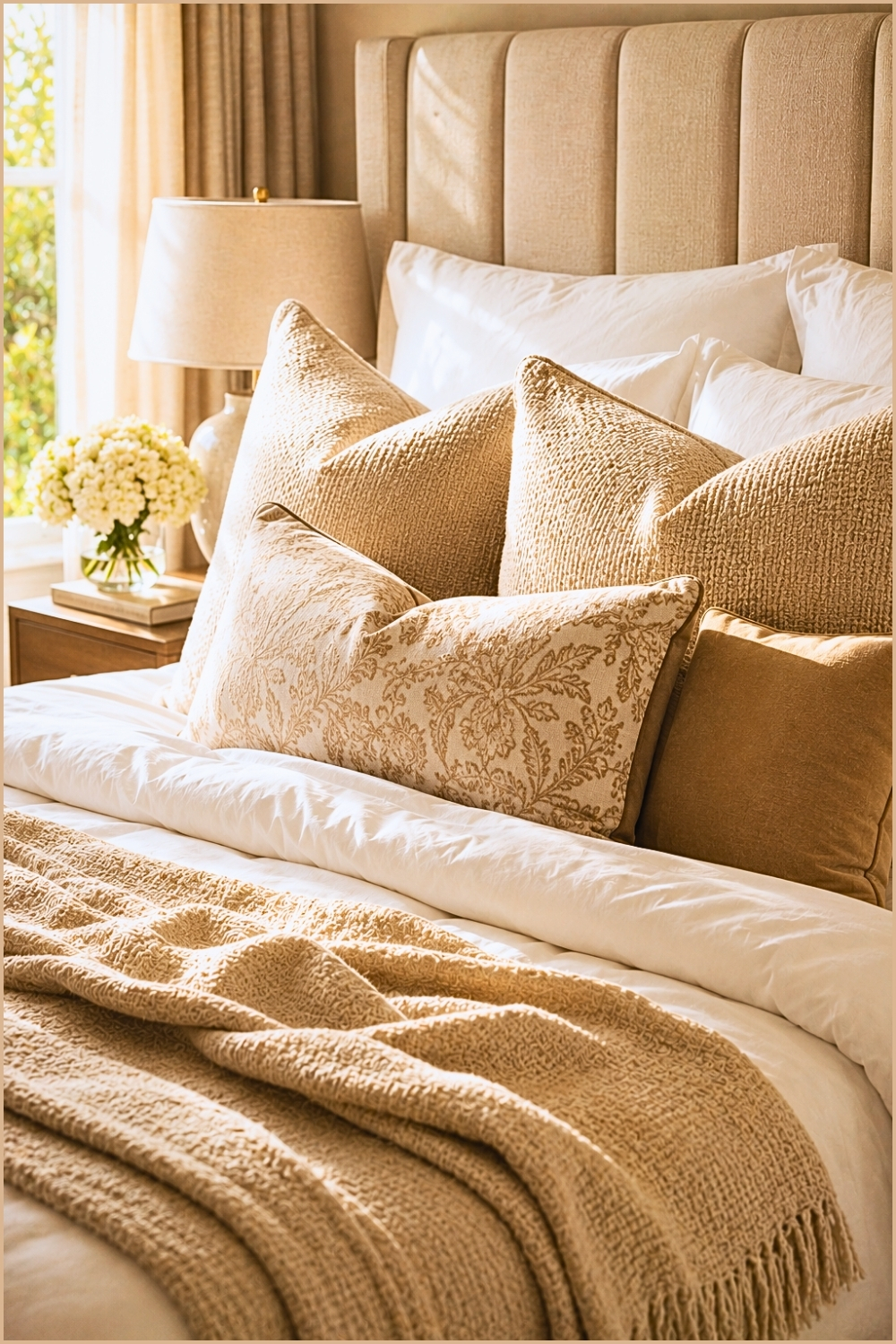 Soft Neutral Bedding Detail