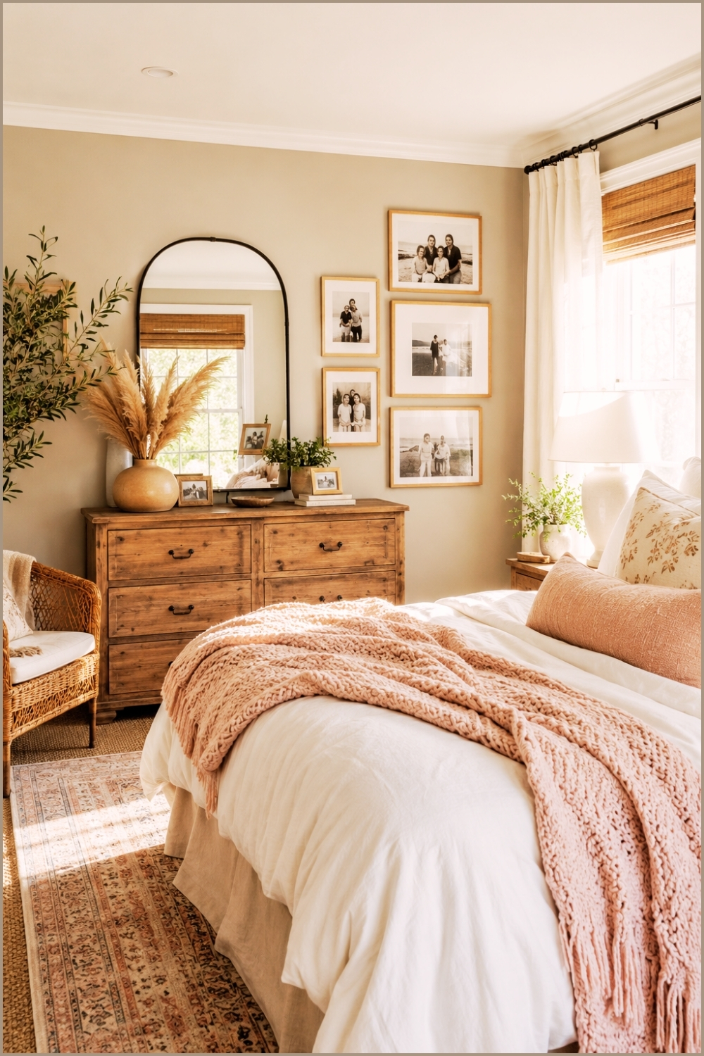 Soft Neutral Cottage Bedroom