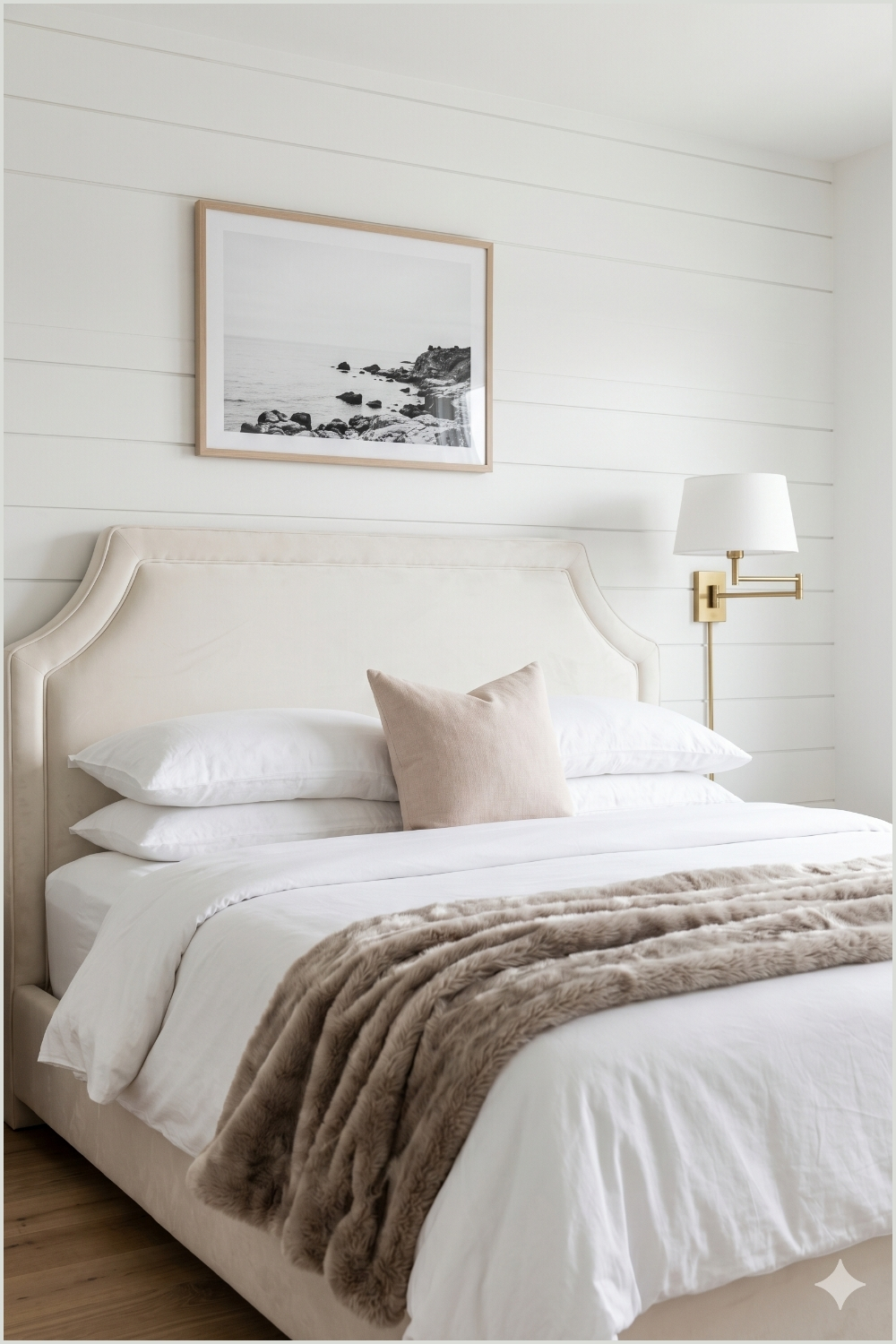 Soft Neutral Minimal Bedroom