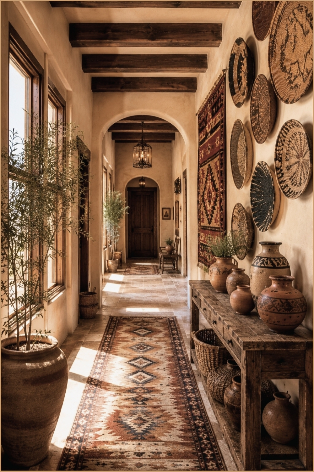 Southwestern Artisan Gallery Wall Interior