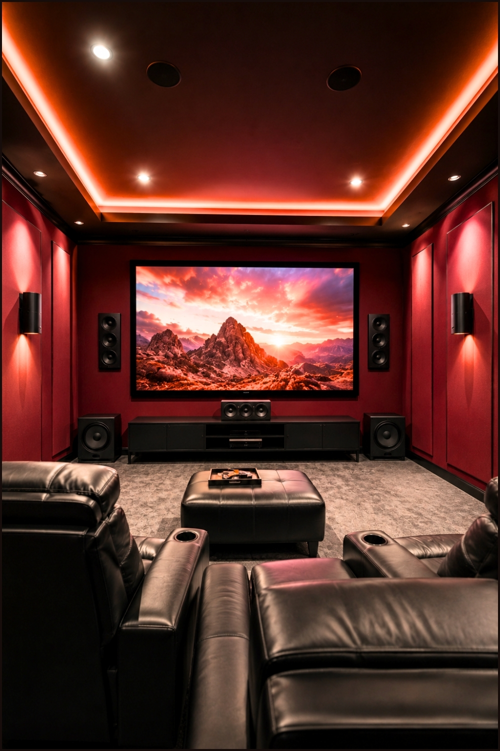Surround Sound System Theater Room