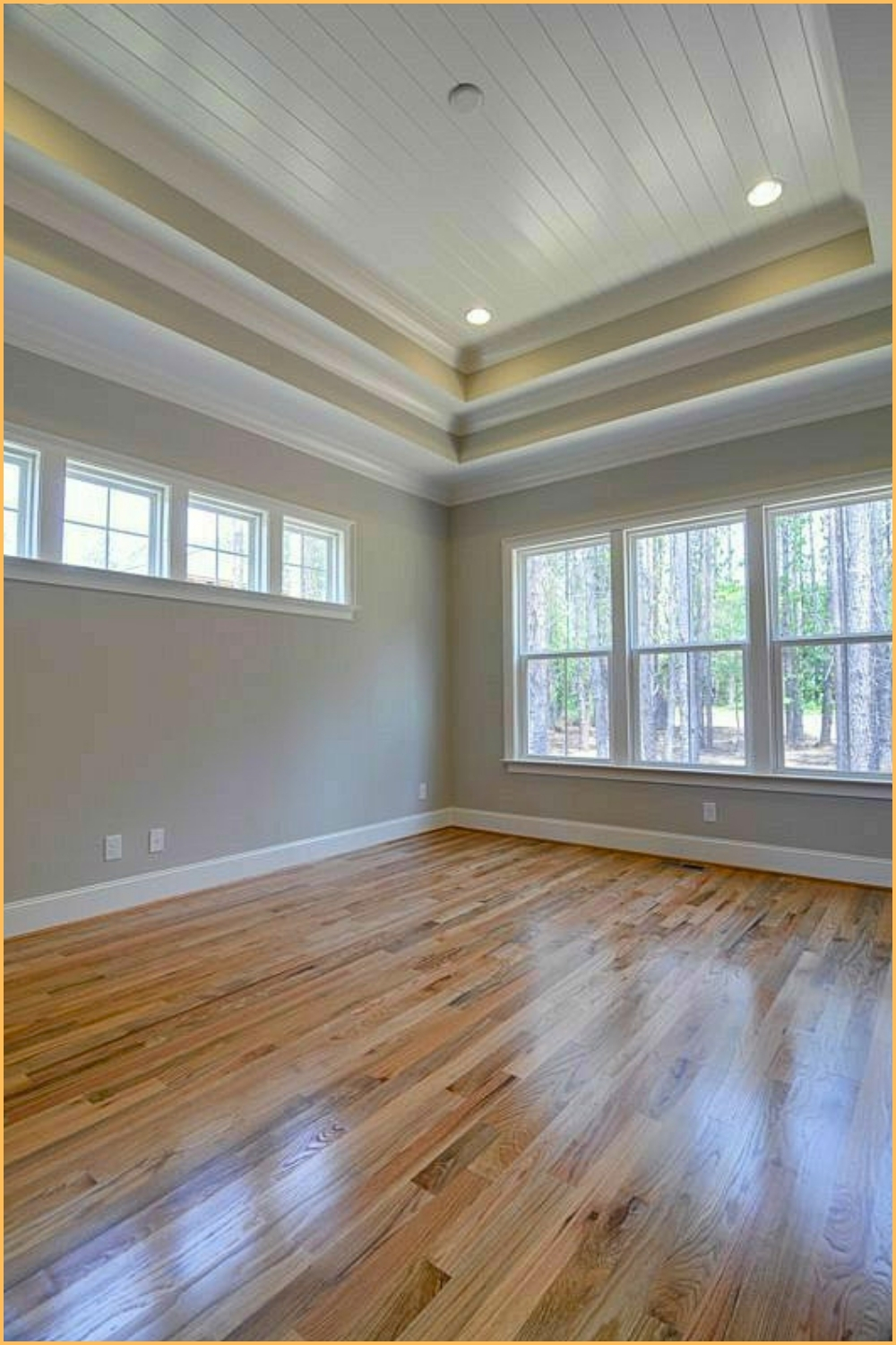 Tiered Shiplap Ceiling