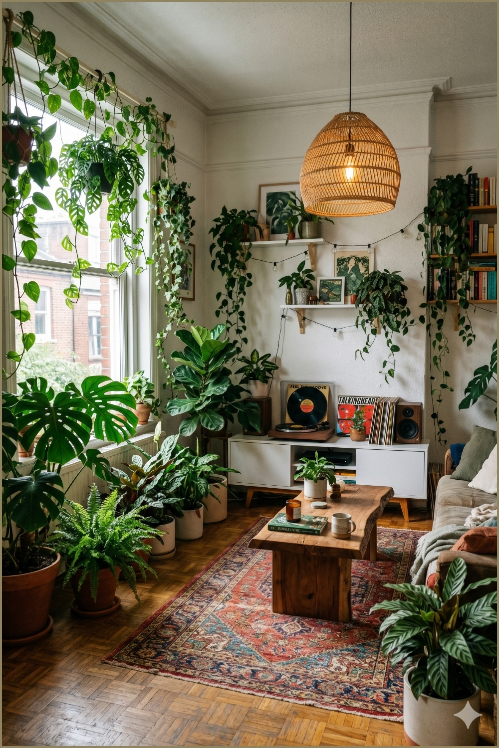 Urban Jungle Vintage Apartment