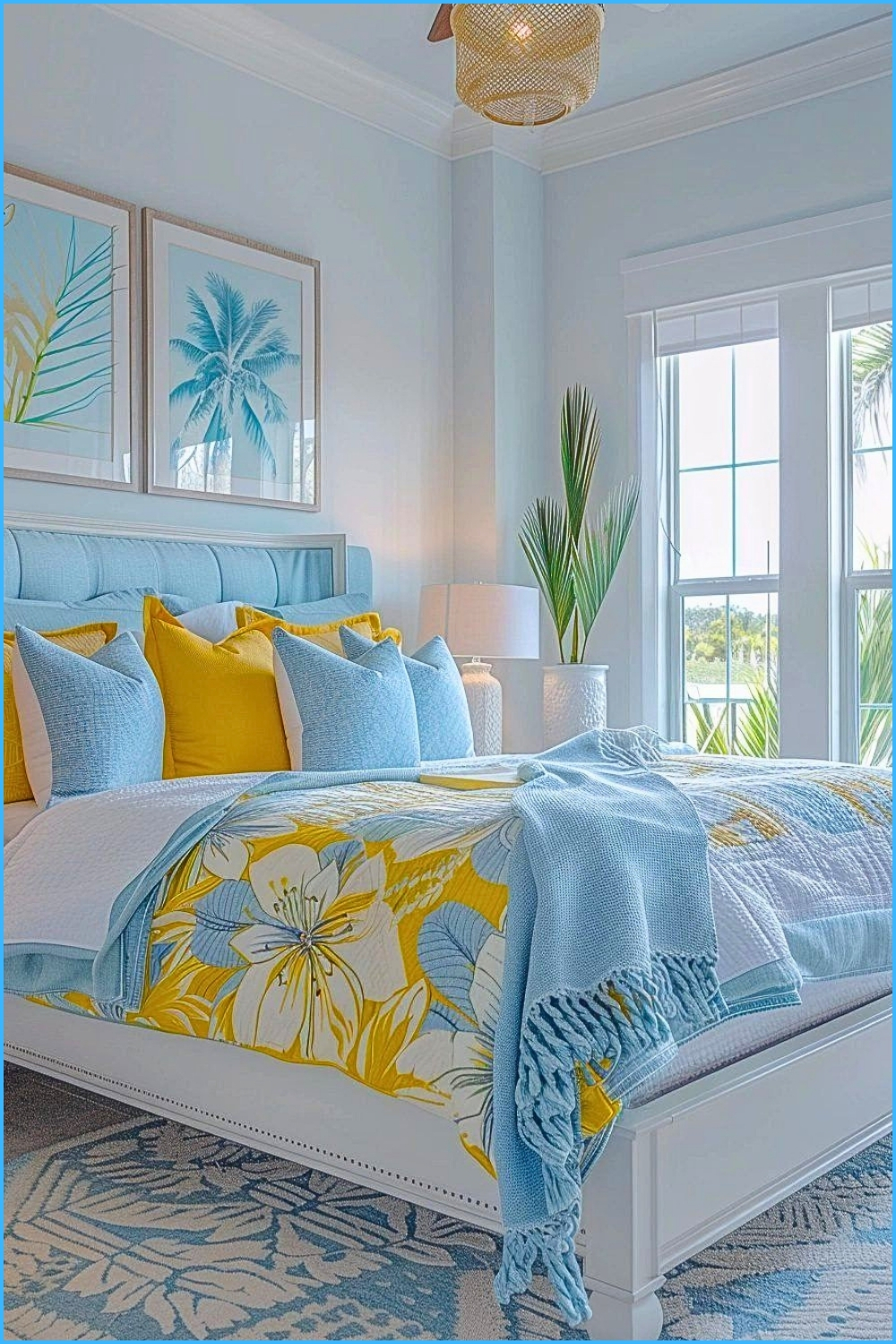 Vibrant Coastal Oasis
