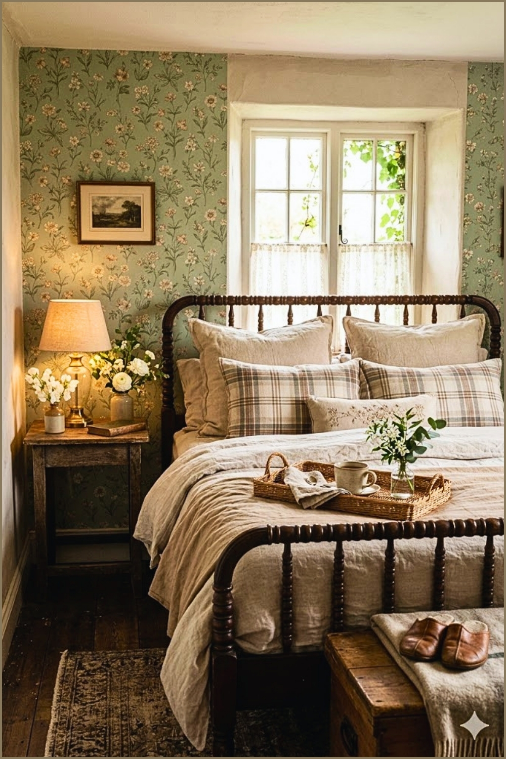 Vintage Cottage Bedroom Retreat