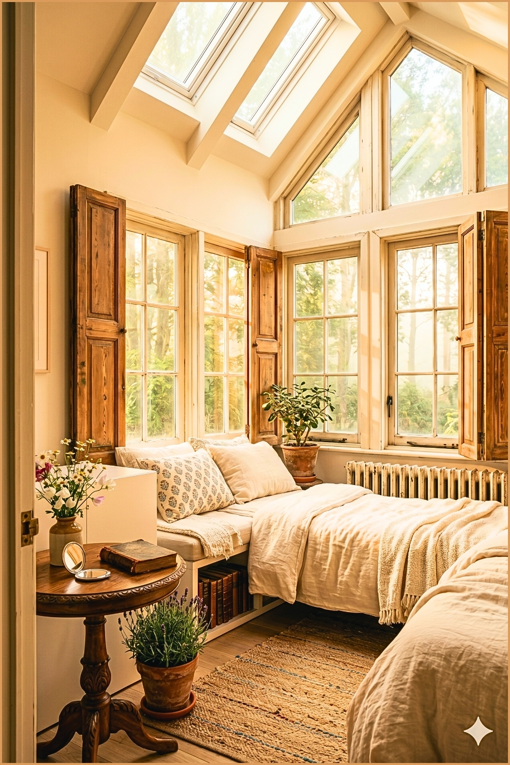 Vintage Shutters for Timeless Charm