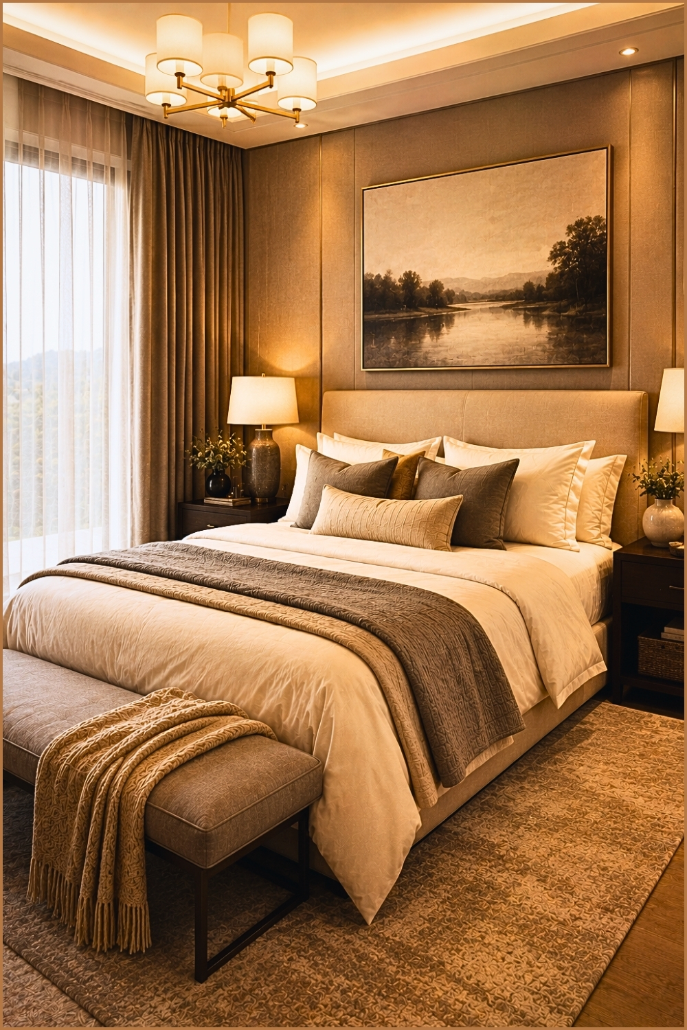 Warm Contemporary Luxury Suite
